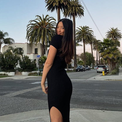 Emilia Polo Neck Knit Dress