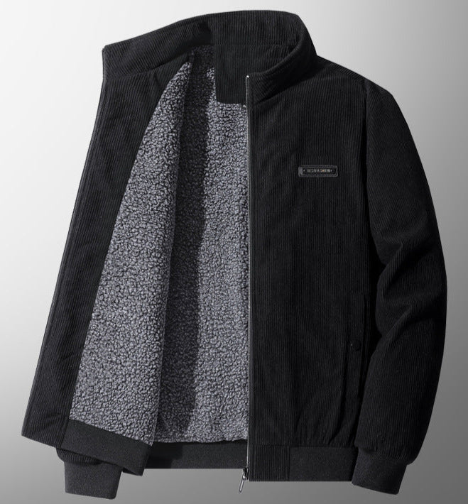 Velvet Sherpa Jacket
