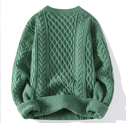 Crimson Core Knit Sweater