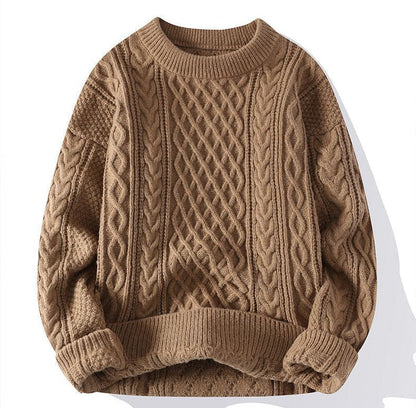 Crimson Core Knit Sweater