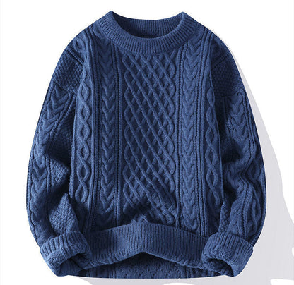Crimson Core Knit Sweater