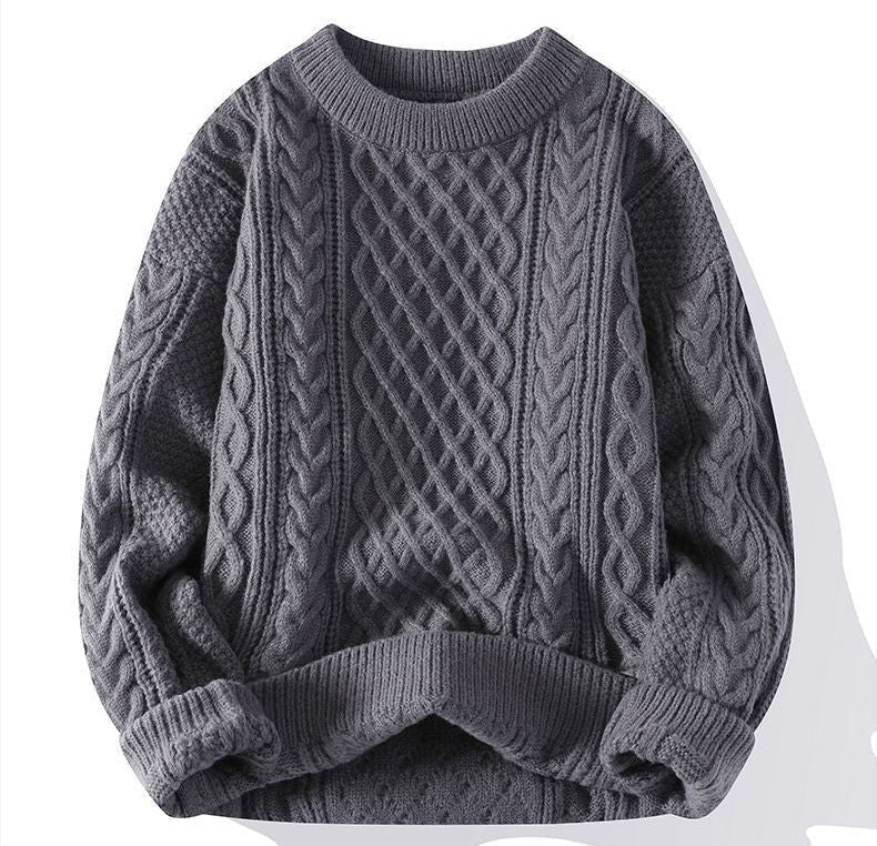 Crimson Core Knit Sweater