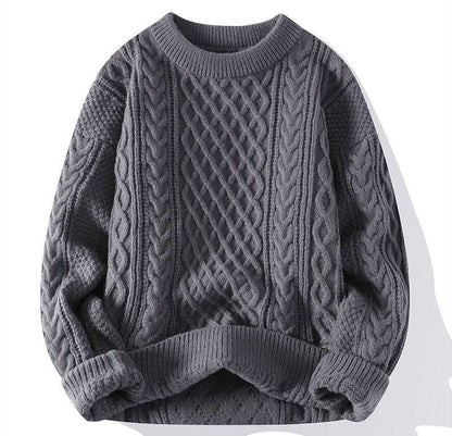 Crimson Core Knit Sweater