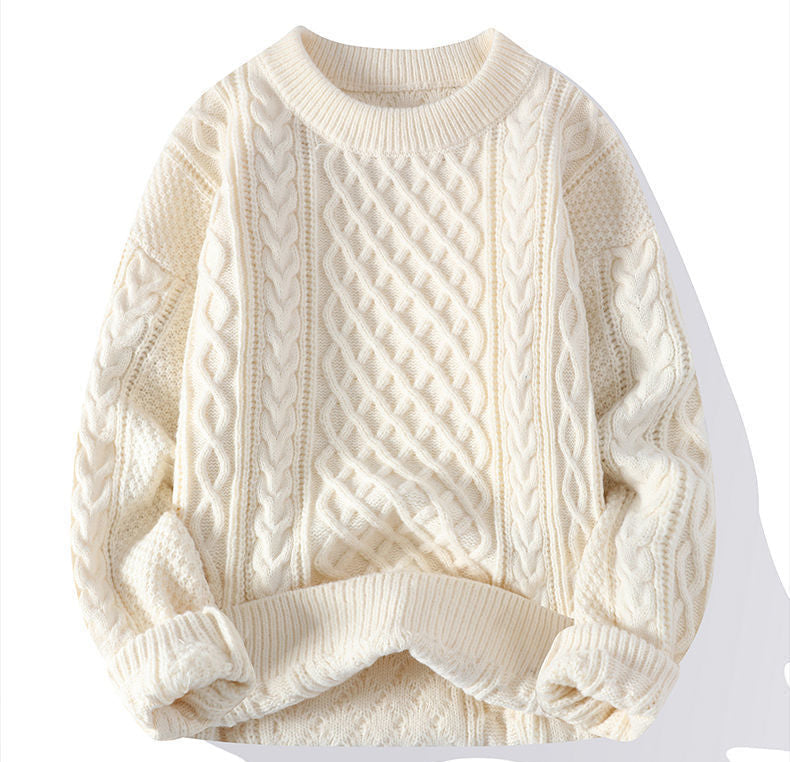 Crimson Core Knit Sweater