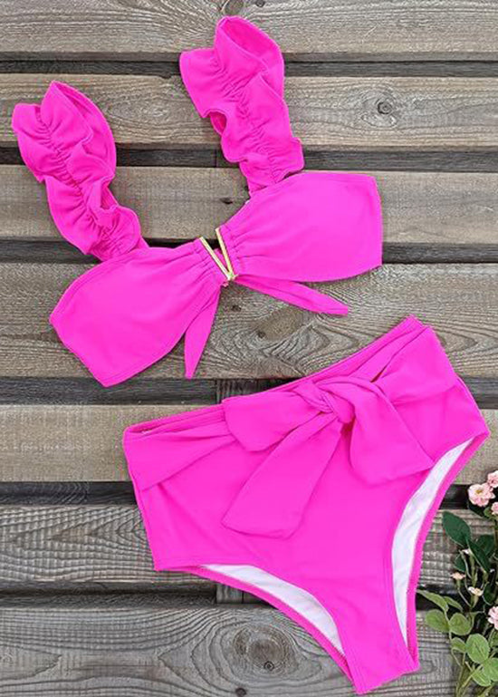 2025 New Green Bikini Fresh And Sexy Swimwear Set
