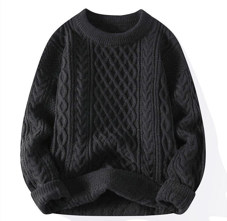 Crimson Core Knit Sweater