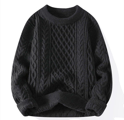 Crimson Core Knit Sweater