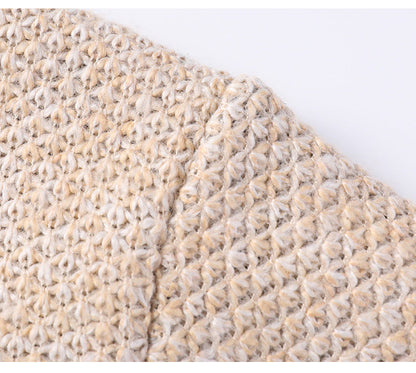 Nero Knit Zip Cardigan