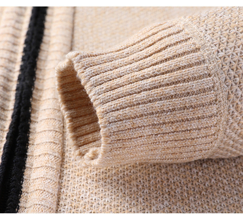 Nero Knit Zip Cardigan