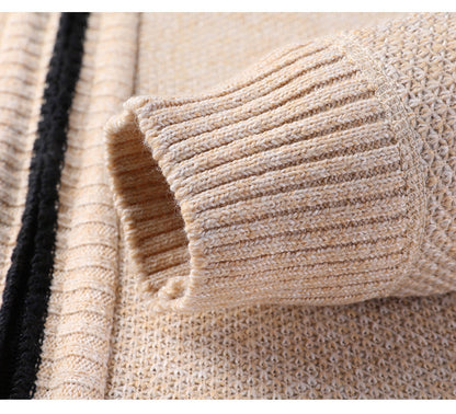 Nero Knit Zip Cardigan
