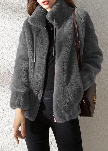 CandyFur Faux Fur Jacket