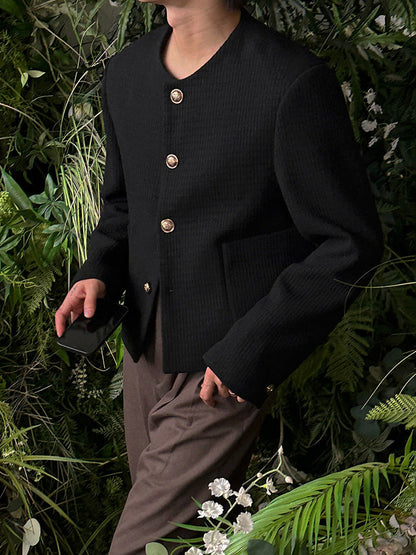 Noir Minimalist Blazer