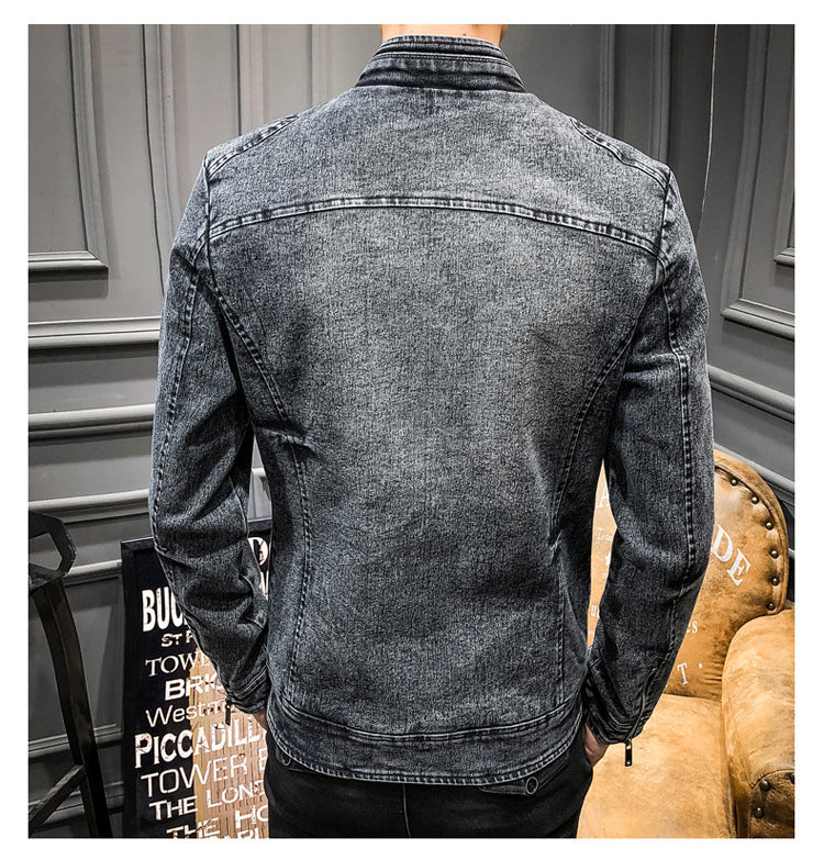 Vintage Wash Denim Jacket