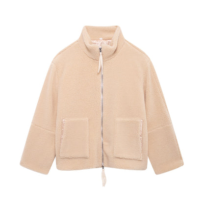 Sherpa Zip-Up Jacket