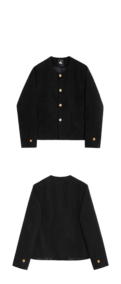Noir Minimalist Blazer