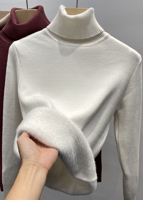 CozyFit High-Neck Sweater