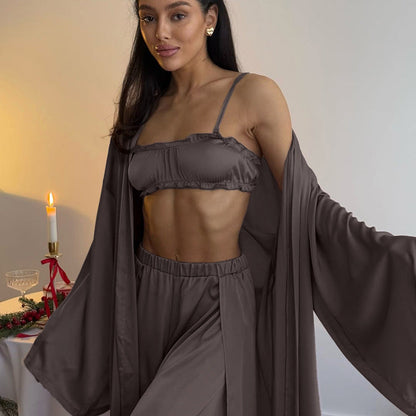 Celestia Luxe 3-Piece Satin Set