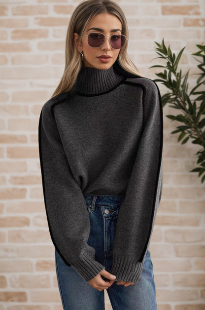 Ava CozyHood Cashmere-Touch Sweater