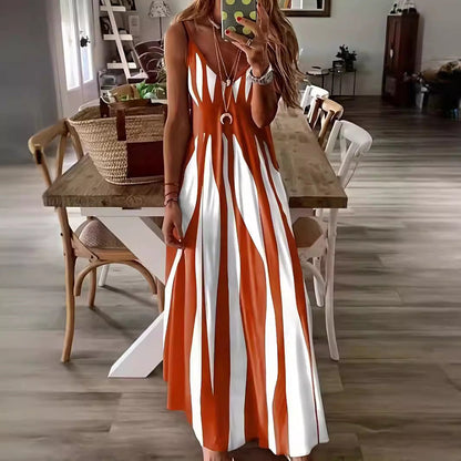Striped Maxi Dress