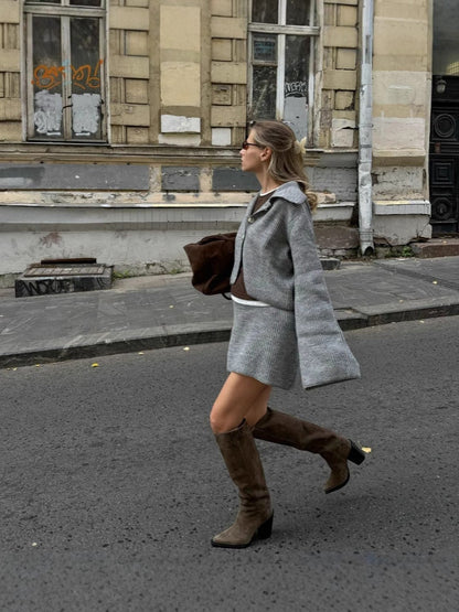 Two-Piece Knitwear Set