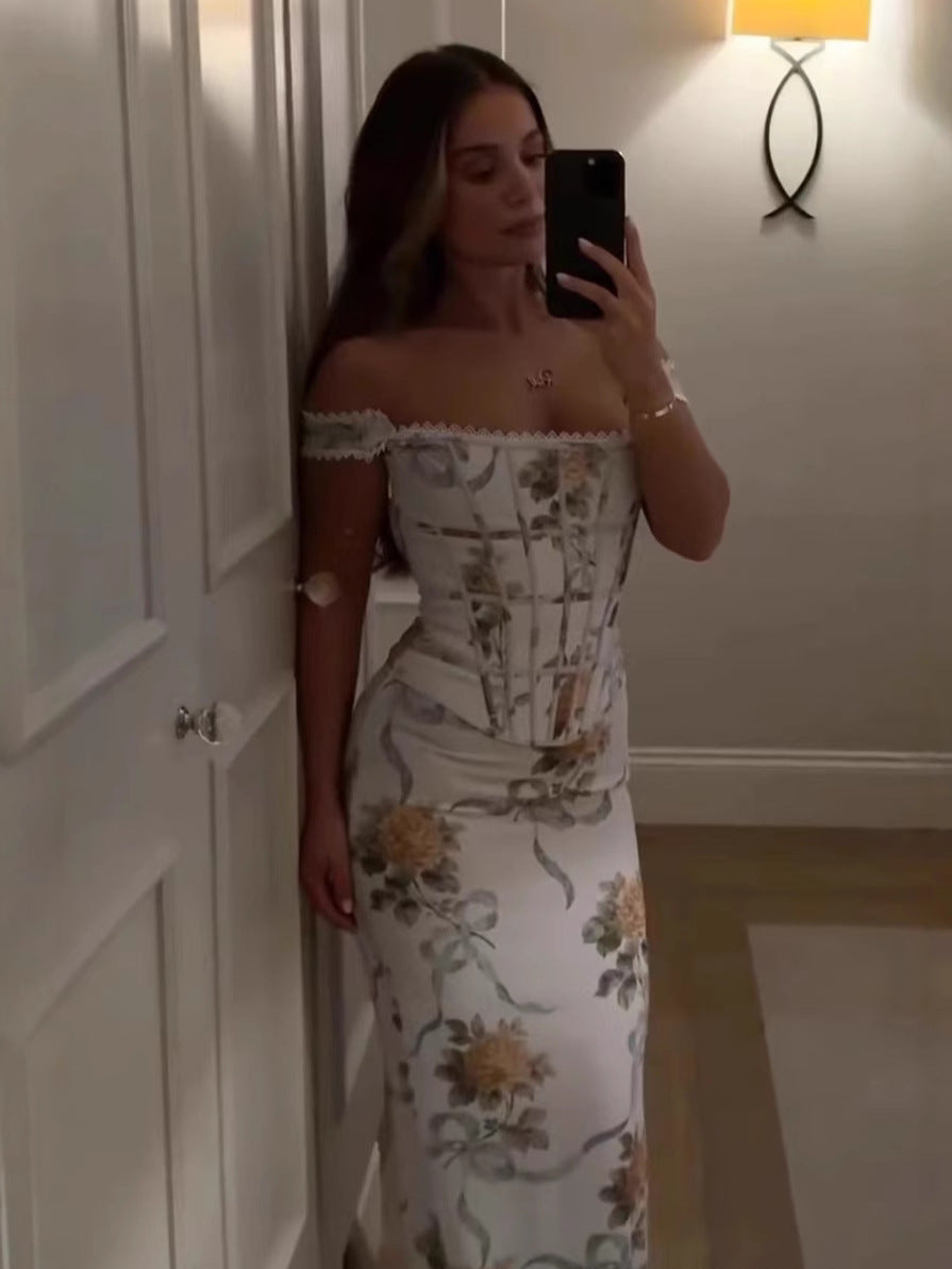 Aurora Floral Midi Dress