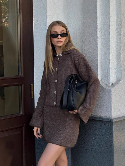 Two-Piece Knitwear Set