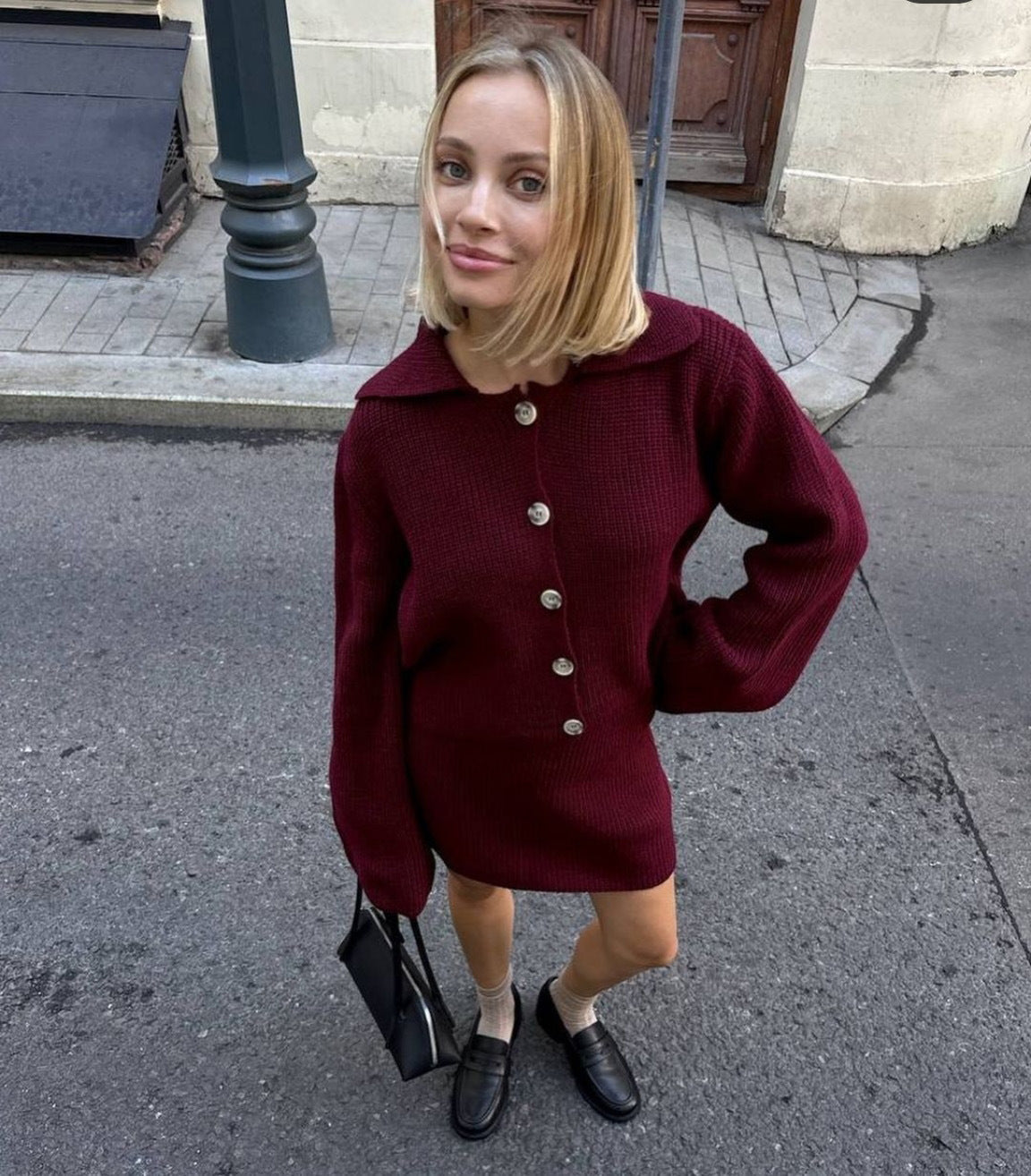 Two-Piece Knitwear Set