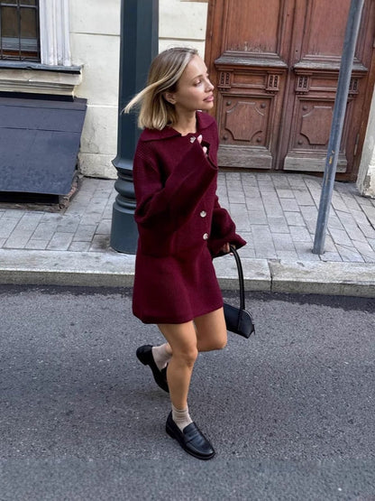 Two-Piece Knitwear Set