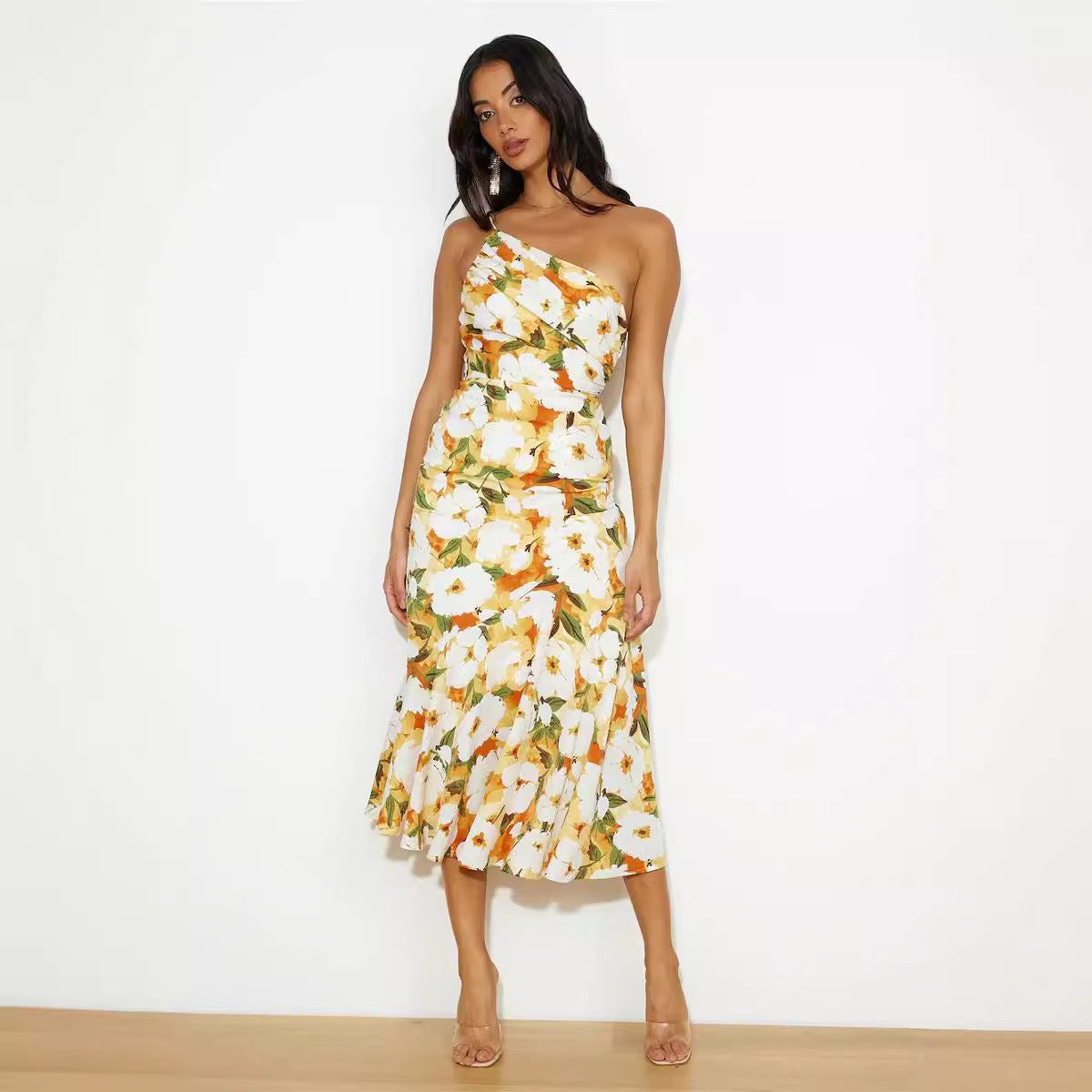 Jardin Satin Dress