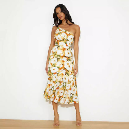 Jardin Satin Dress