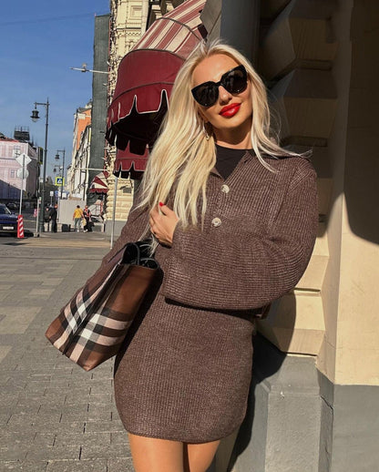 Two-Piece Knitwear Set