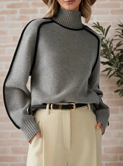 Ava CozyHood Cashmere-Touch Sweater