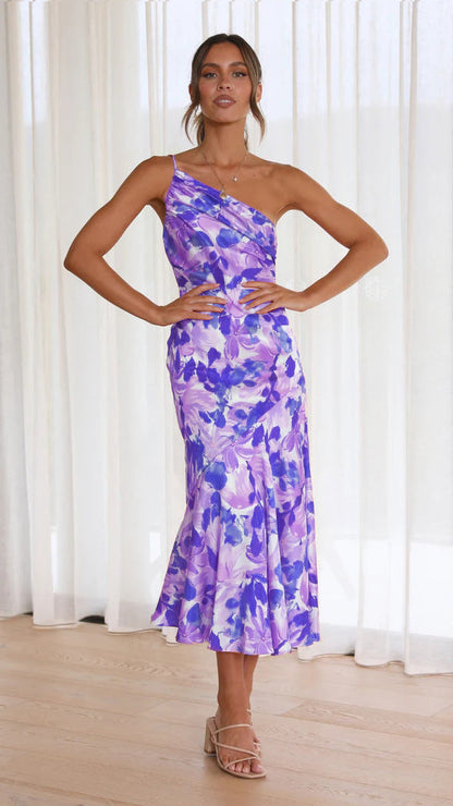 Jardin Satin Dress
