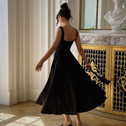 Bella Satin Maxi Dress