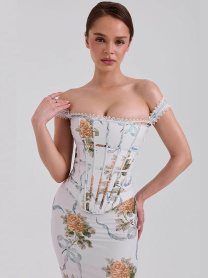 Aurora Floral Midi Dress