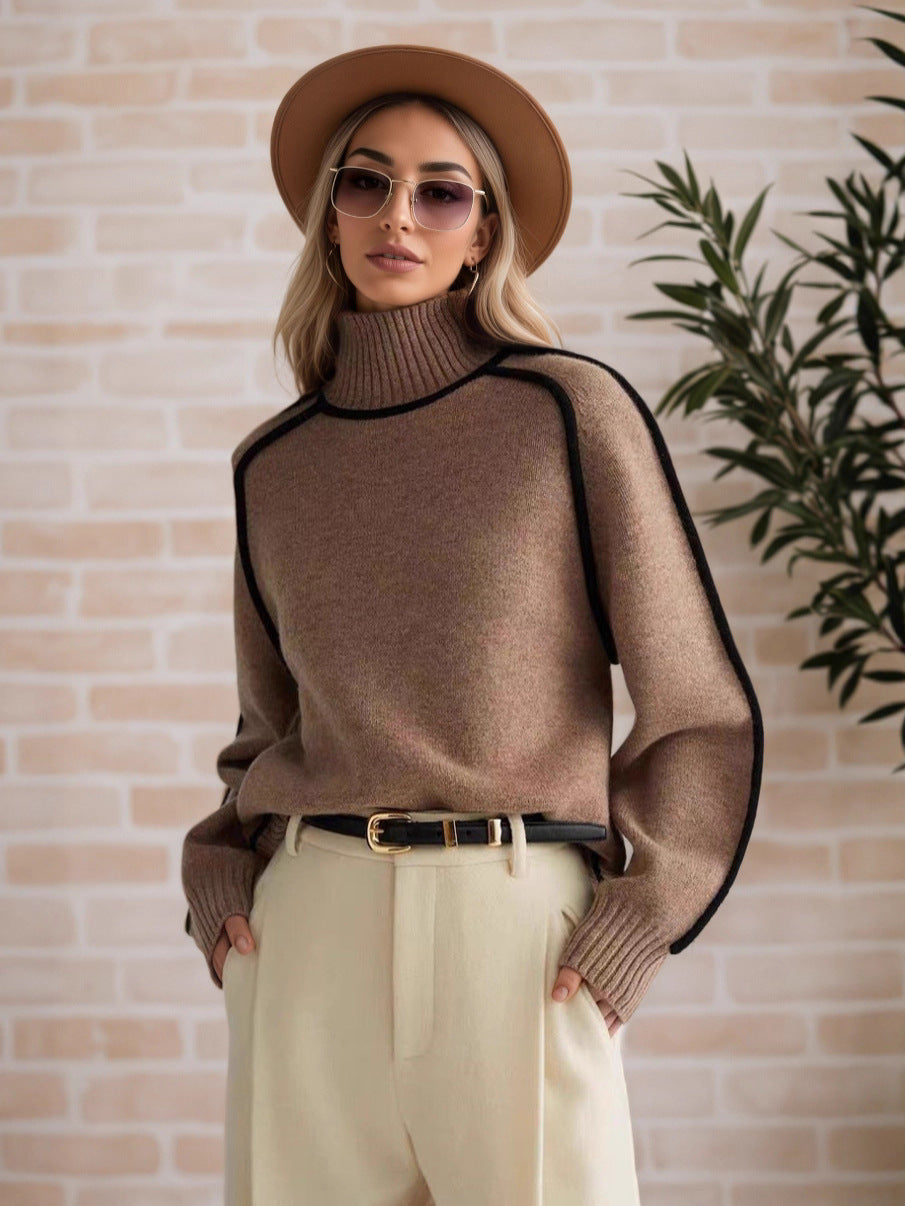Ava CozyHood Cashmere-Touch Sweater
