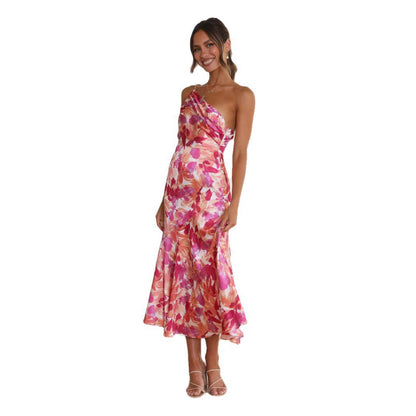 Jardin Satin Dress