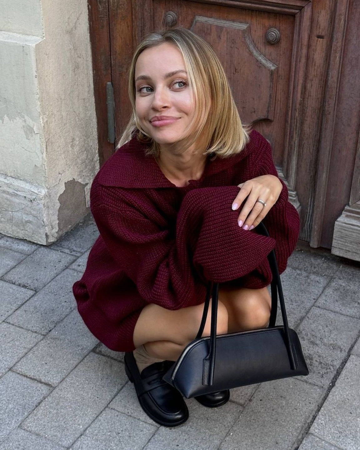 Two-Piece Knitwear Set