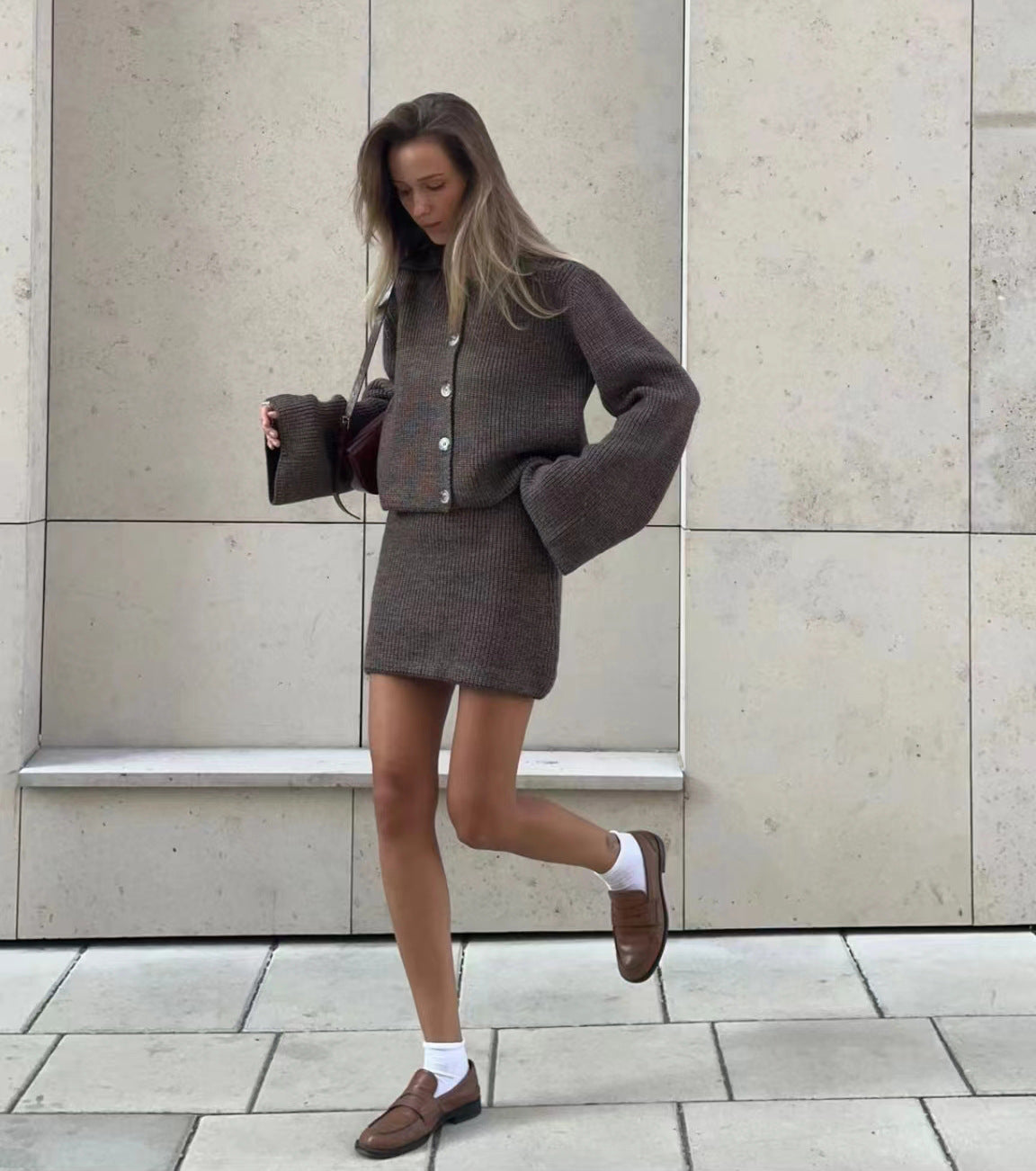 Two-Piece Knitwear Set
