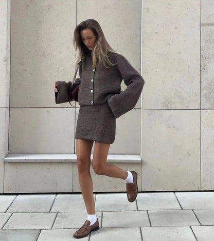 Two-Piece Knitwear Set
