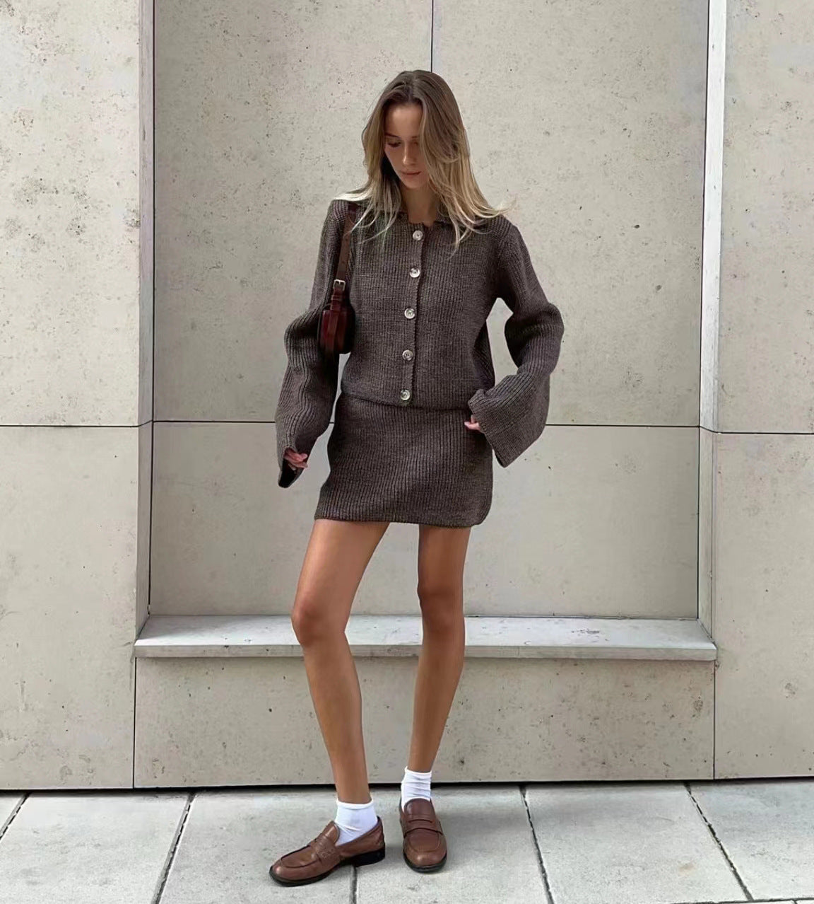 Two-Piece Knitwear Set
