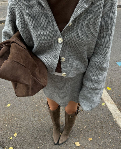 Two-Piece Knitwear Set