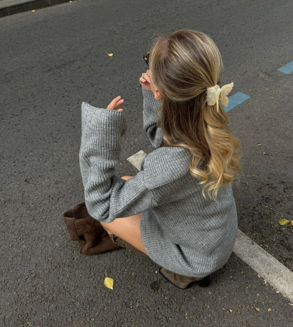 Two-Piece Knitwear Set