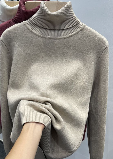 CozyFit High-Neck Sweater