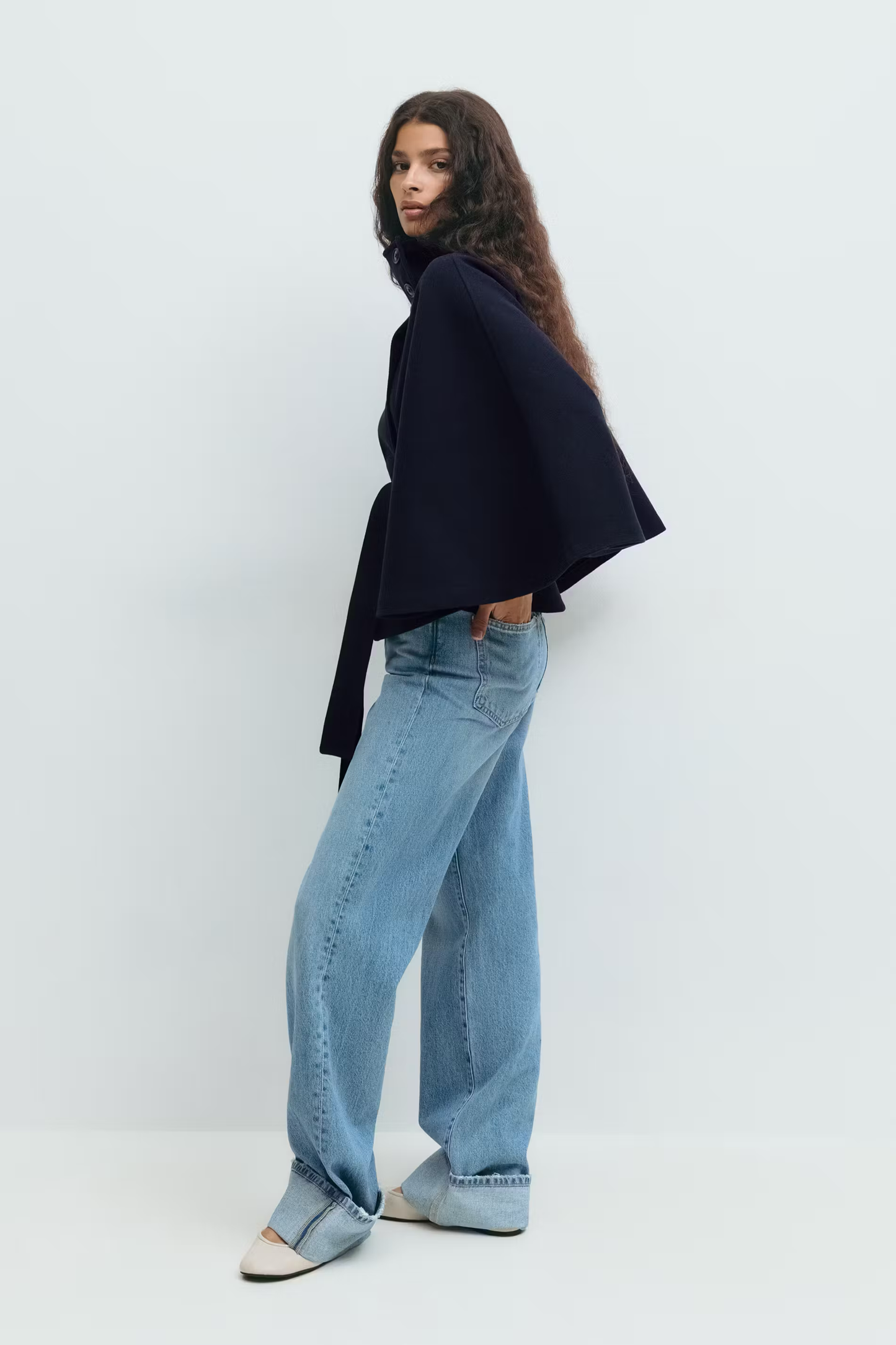 Belt Cape Jacket