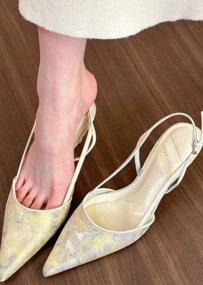 Elegance Slingback Heels