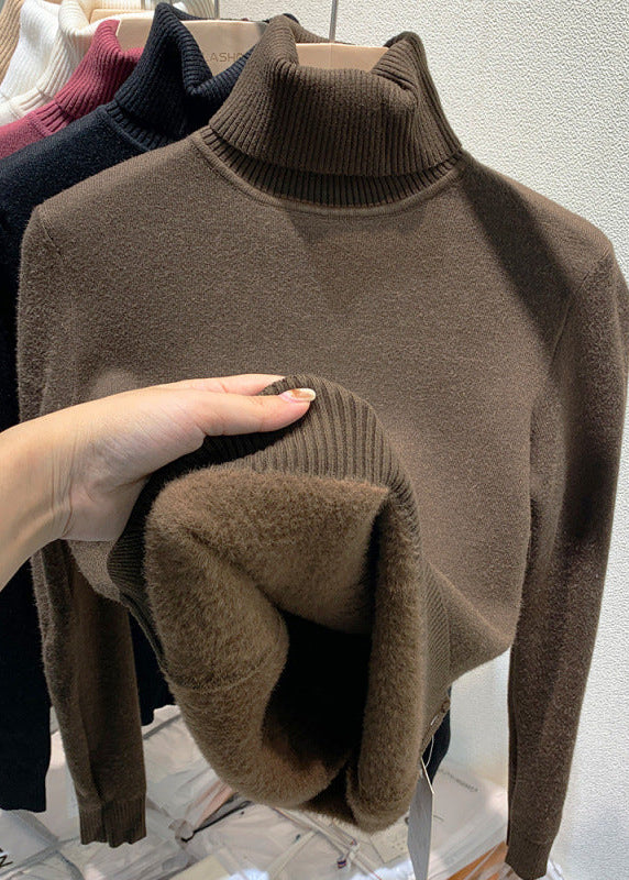 CozyFit High-Neck Sweater
