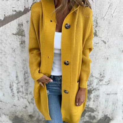 Sofia Hooded Medium Cardigan